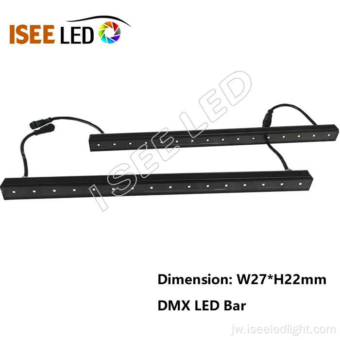 Lampu LED Madrix DMX512 LED kanggo lampu linear