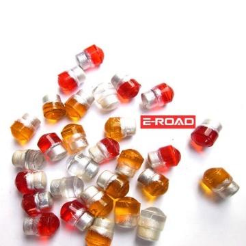 Traffic Safety Road Studs: Reflective Accessories with Glass Beads and Cat Eye Reflectors