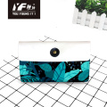 Custom tropical flavour style PU leather handbag cosmetic bag pencil case&bag multifunctional bag