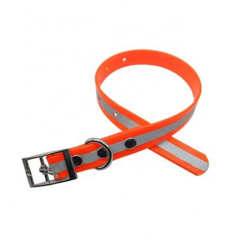 Custom Tactical Durable TPU Nylon Webbing Waterproof Multicolor Reflective Dog Training Collar with Buckle Rivet