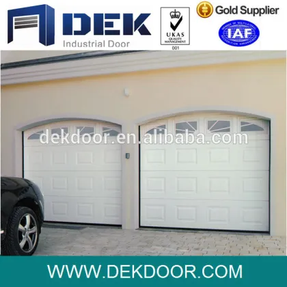 Industrial position sliding door sectional overhead door