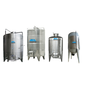 Stainless Steel Wine Storage Tanks - 1000L to 5000L Fermentation Tanks