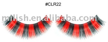 synthetic handmade color eyelashes extension ME-0028