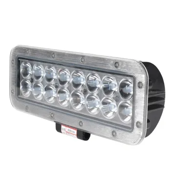 16 LED Off-Road Work Light Bar - High Brightness 10-36 Volt Dual Row LED Light for Trucks, SUVs, and ATVs