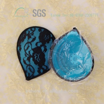 ES6612 2015 Wholesale Fashion and Sexy Lace Breathable Push up Silicone Free Bra