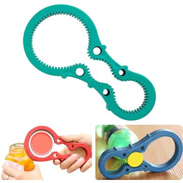 Silicone Multi-Function Jar Opener Bottle Lid Opener