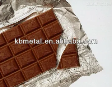 chocolate aluminum foil
