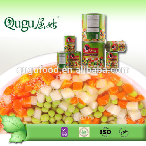 how many calories in canned mixed vegetable