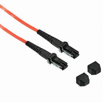 MTRJ-MTRJ Single and Multi Mode Duplex Fiber-optic Patch Cable, 0.2 Repeatability