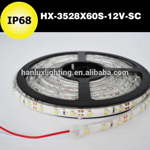 LED Strip 3528, led strip light 12v, LED tape light IP68 60leds