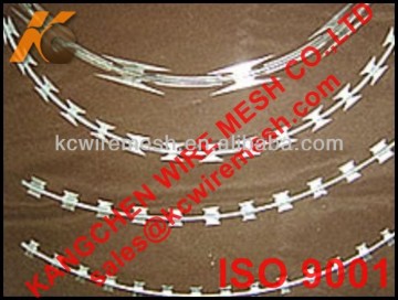 Factory!!!!!!!!! KangChen Favorites Compare Concertina Razor Wire Verified by TUV Rheinland