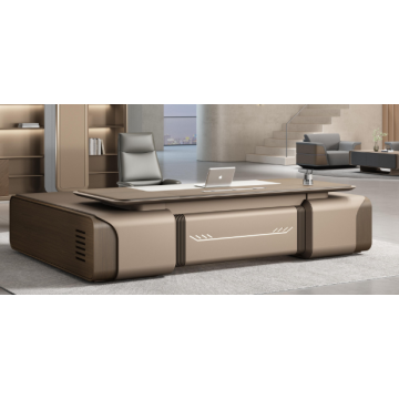 Mesa executiva moderna em laca