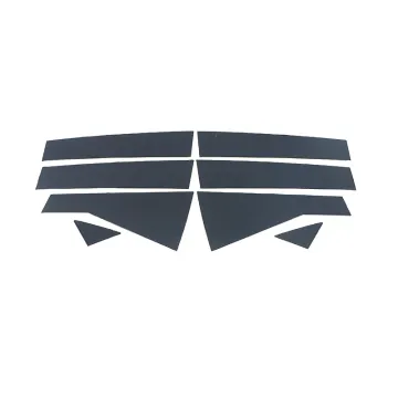 Stainless Steel Window Center Pillar Decoration for Honda 2023 CRV Exterior Accessories