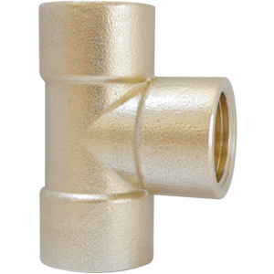 Brass Solder Tee Cu-Female Branch