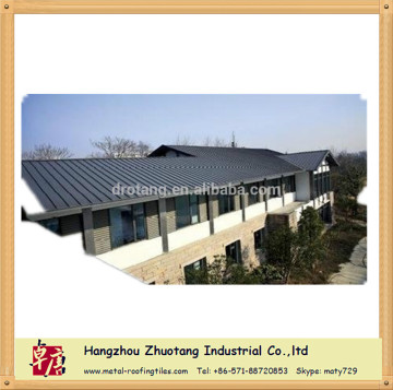 Corrugated Kerala Colorful Stone Coated Roof Tile