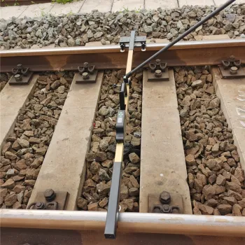 Railway Digital rolling gauge for track measurement work
