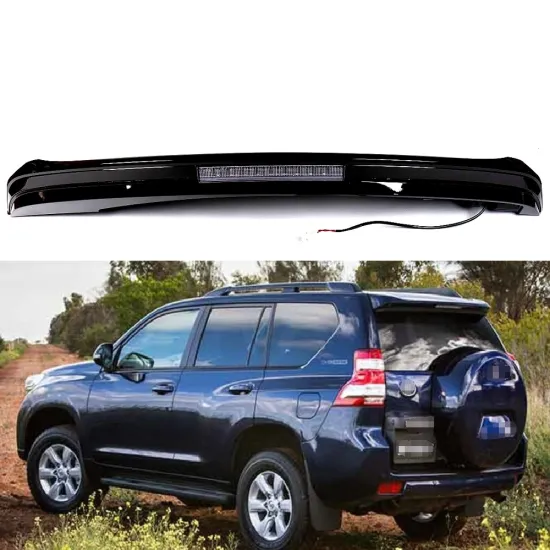 MAICTOP High Quality Car Black Rear Wing Spoiler Tail for Prado 150 LC150 FJ150 2014