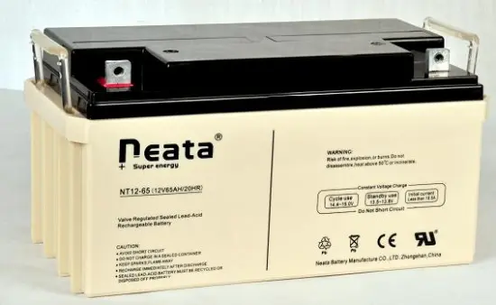12V 65AH Battery for Vacuum ISO CE UL ROHS REACH Approved