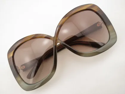 Tortoisesh Beige Double Color Frame Ladies Tom Ford Prescription Sunglasses Tf 0227 86j