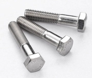 Pengikat keluli tahan karat berkualiti tinggi: DIN933 Hex Head Screws, Bolts, Washers, dan Flange Nuts in Gred 201, 304, dan 316