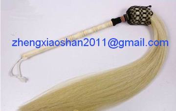 High quality genuine horse hair fly whisks