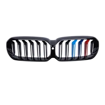 High Quality Glossy Black M Series Front Bumper Grille for G30 G38 2021 IN M5