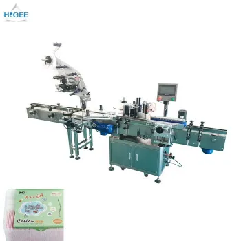 Automatic Top Side Flat Labeling Machine for Packaging and Label Applicator