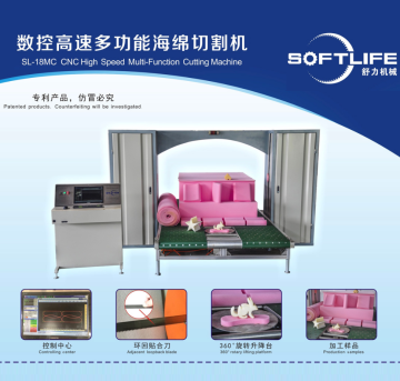 High Speed ​​Multifunctional CNC Foam Cutting Machine