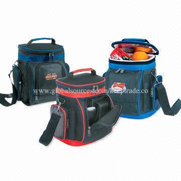 Battery Powered Cooler Bags with Adjustable Shoulder Strap, Top Zip Closure
