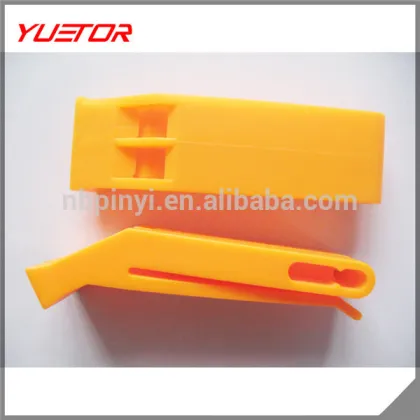 Bright Orange Emergency Distress Whistle