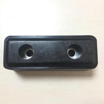 Rectangular Rubber Buffer Truck Trailer Bumper 245*80*90MM
