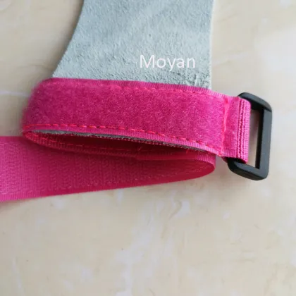 custom kids cowhide gymnastic grip palm pads