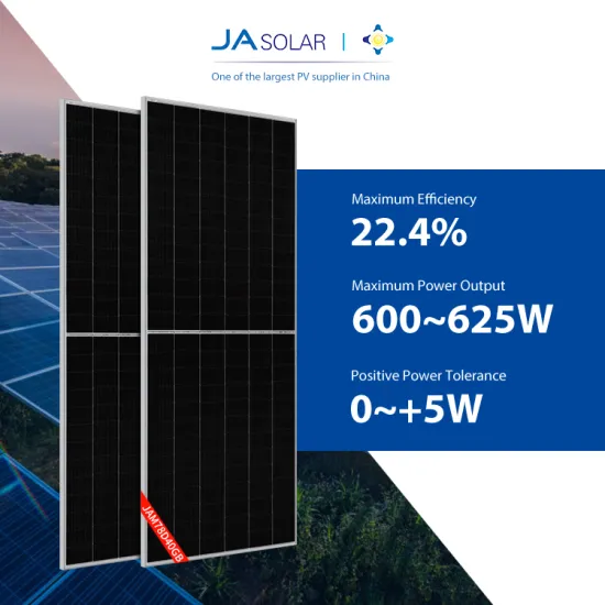 Wholesale Pricing for High-Quality JA Solar Panels: Bifacial Solar Panels in Various Watts (600W, 605Wp, 610W, 615W, 620W, 625W)