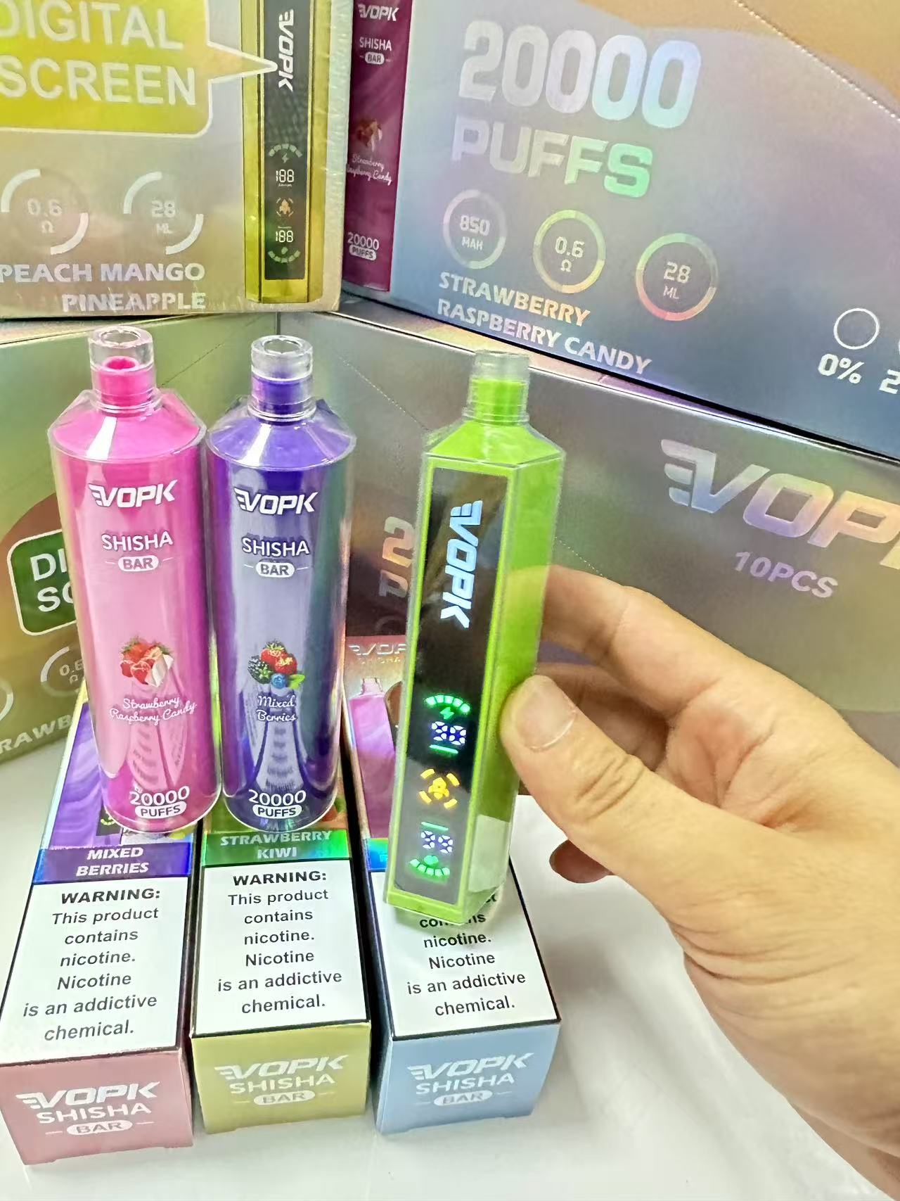 VOPK Shisha 20000 Puffs Disposable Vape Wholesale