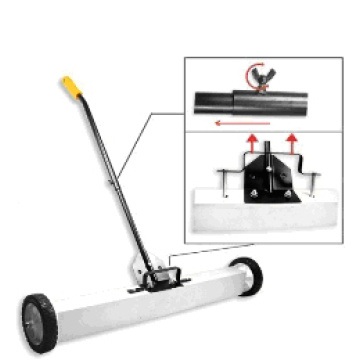 Rolling Magnetic Floor Sweeper