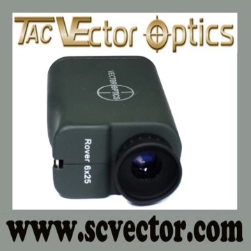 Vector Optics Rover 6x25 600M Long Distance Mini Accurate Hunting Laser Golf Rangefinder / Range Finder in China OEM