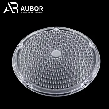 High Efficiency UFO 279.8x9.6MM 120 Degree 254-in-1 High Bay Lighting Lens for Outdoor