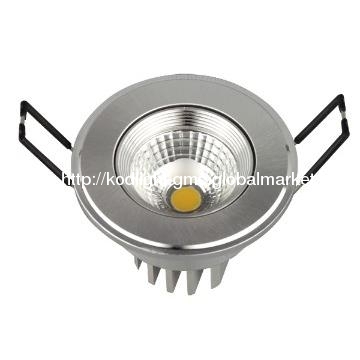 5W LED Ceilig light/spotlight silver housing for commercial