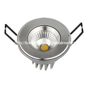 3W LED down light,CEILING LIGHT,200LM,housing colour:silver