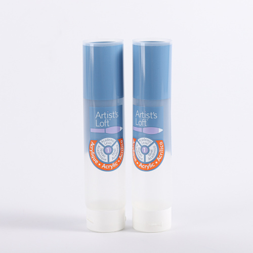 PE Tube Transparent Hand Cream Lotion Soft Squeeze Tube Factory