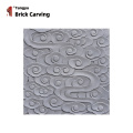 Feng shui auspicious cloud carved floor tile