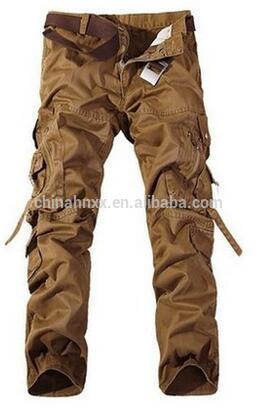 Men's Cotton Casual Military Army Cargo Camo Combat Work Pants