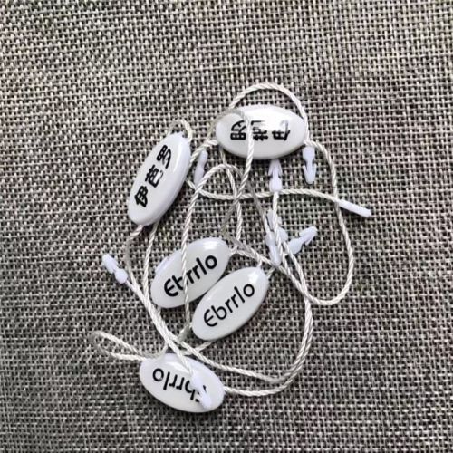 Hot Sale  Customized Design Clothing Plastic Tag