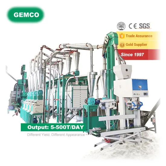 Electric Corn Maize Milling Machine for Mini Flour Processing Plant