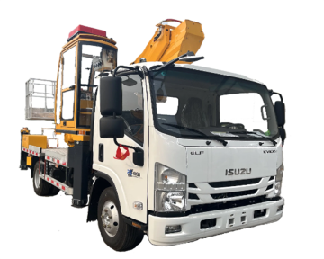 Telescopic Boom Lifting Bucket Truck