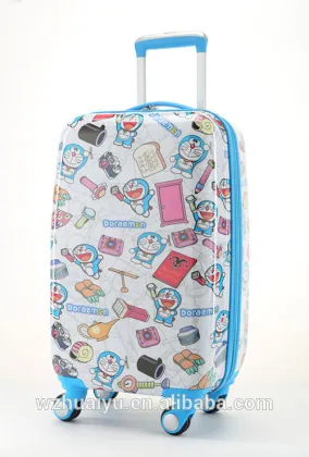 2015 famous carton Doraemon kids luggage