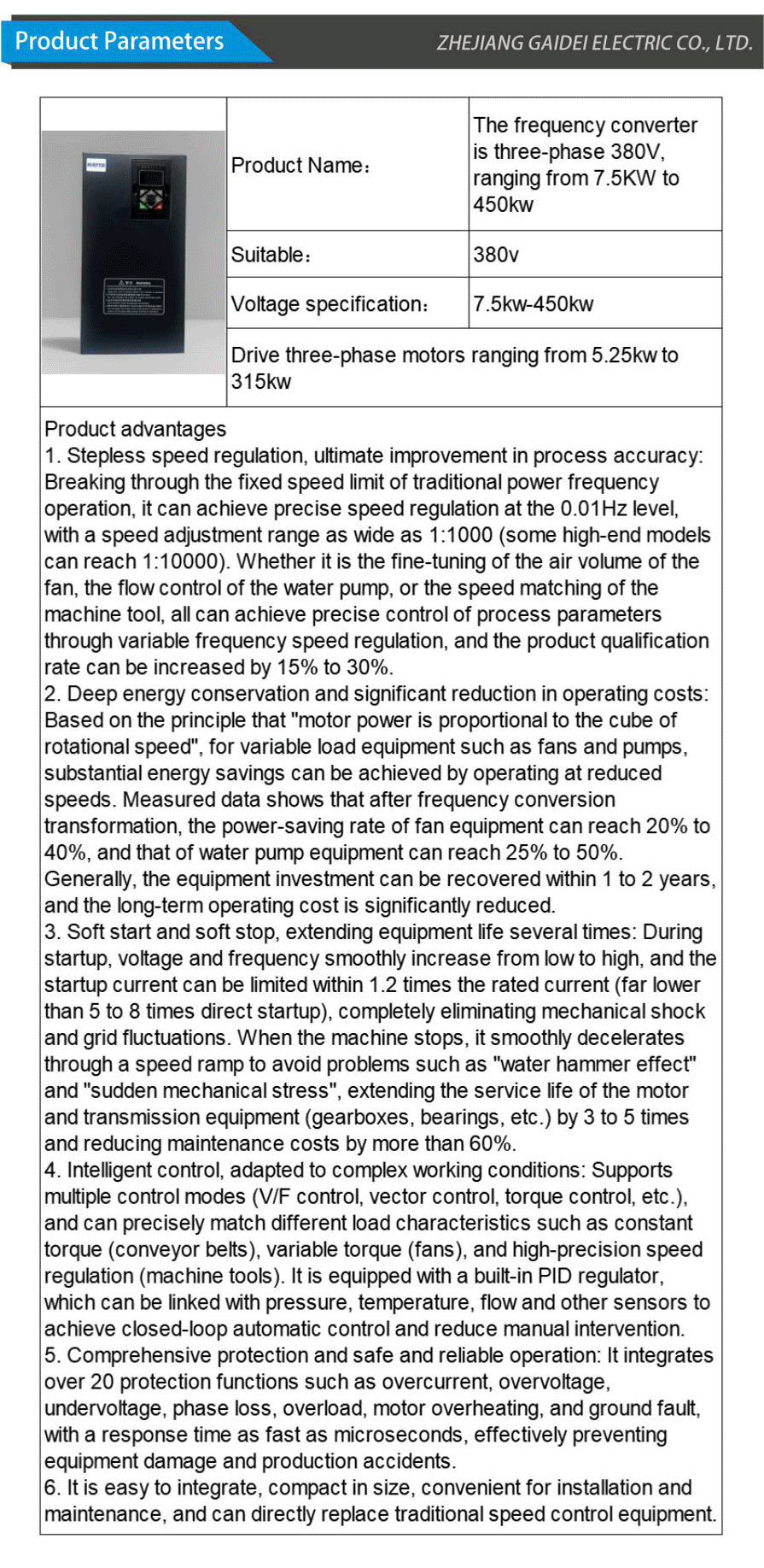 Frequency converter-xiangqing2-GD080