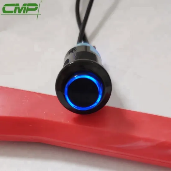 CMP small diameter 12mm plastic push button switch with ring light