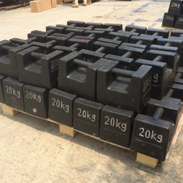 Cast Iron Blocks for Crane and Elevator Calibration - 20kg to 300kg