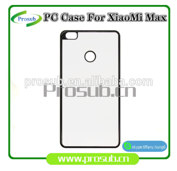 sublimation heat transfer plastic blank diy cell phone case cover skin for Prosub-xiaomi Mi Max